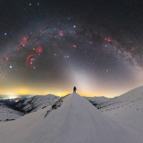 Zimné Nízke Tatry sú doslova čarovné - WinterSkyFullOfNebulosityW