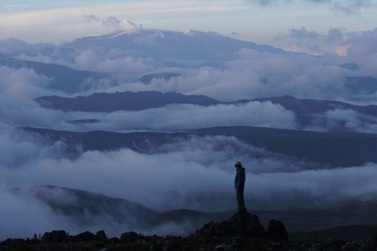 Climbing Nevado Tolima in Los Nevados National Park, Colombia