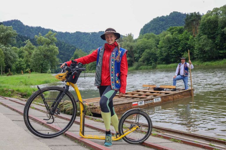 Veronika Jiříčková – Polsko Velo Dunajec a Stezka Orlích hnízd na koloběžce