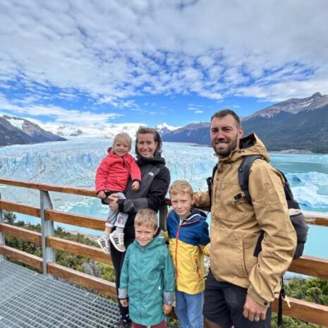 My pri ladovci Perito Moreno, Patagonia, Argentina